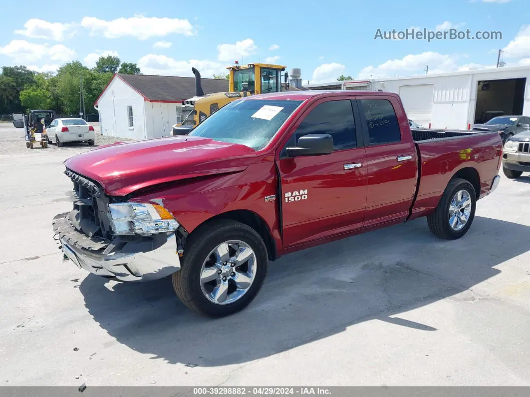 2015 Ram 1500 Big Horn Red vin: 1C6RR6GT6FS577751