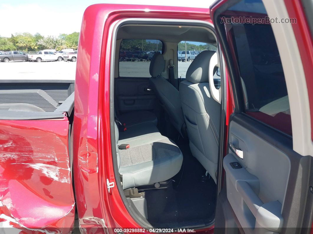 2015 Ram 1500 Big Horn Red vin: 1C6RR6GT6FS577751