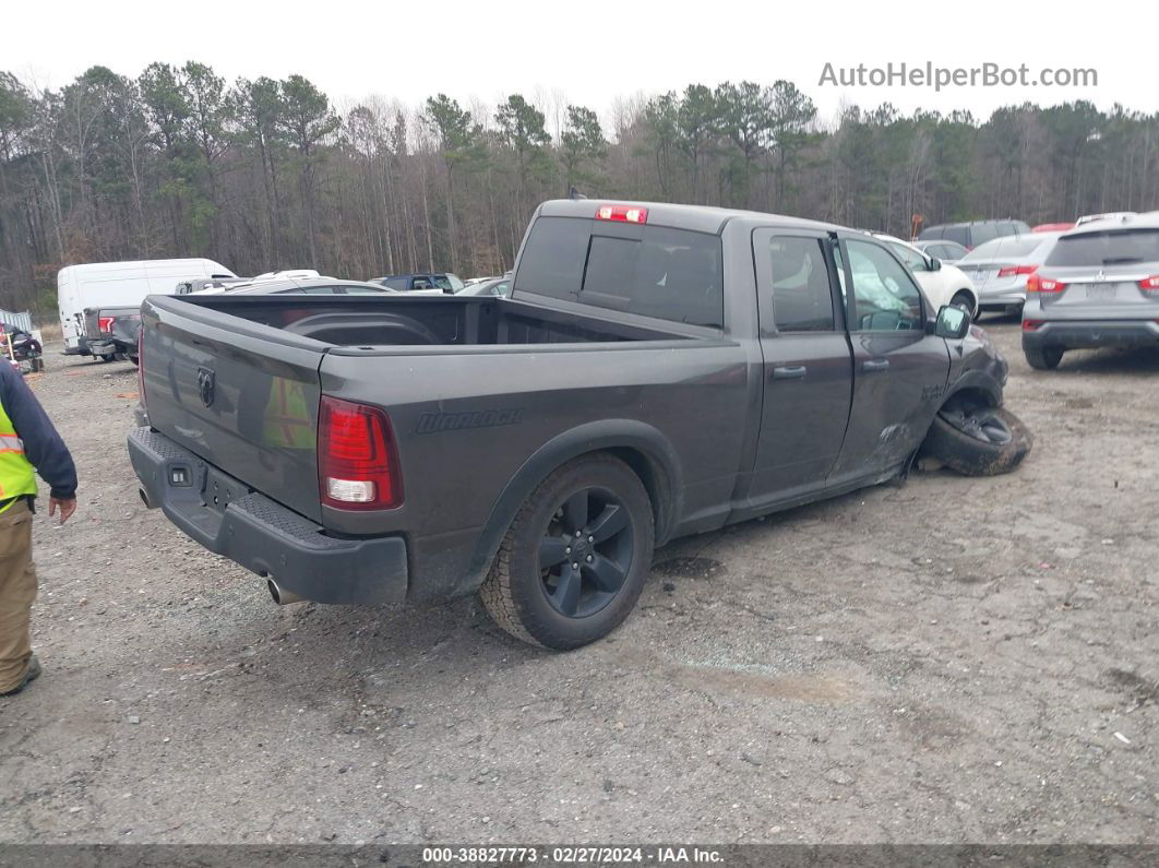 2020 Ram 1500 Classic Warlock Quad Cab 4x2 6'4 Box Gray vin: 1C6RR6GT6LS108932