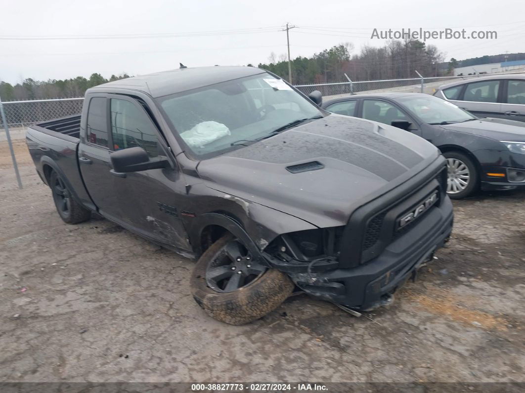 2020 Ram 1500 Classic Warlock Quad Cab 4x2 6'4 Box Gray vin: 1C6RR6GT6LS108932