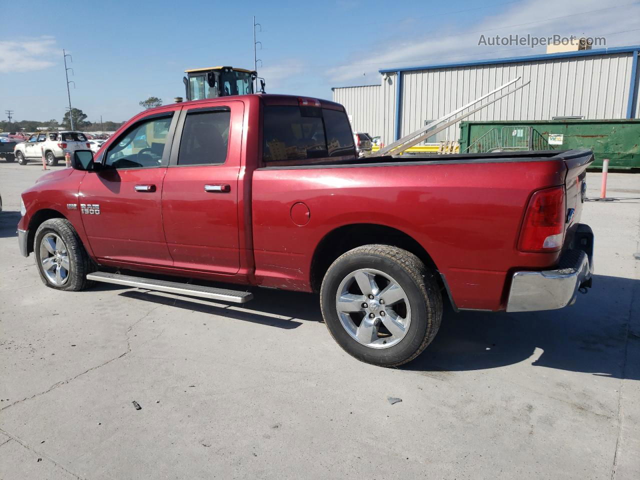 2015 Ram 1500 Slt Red vin: 1C6RR6GT9FS702967