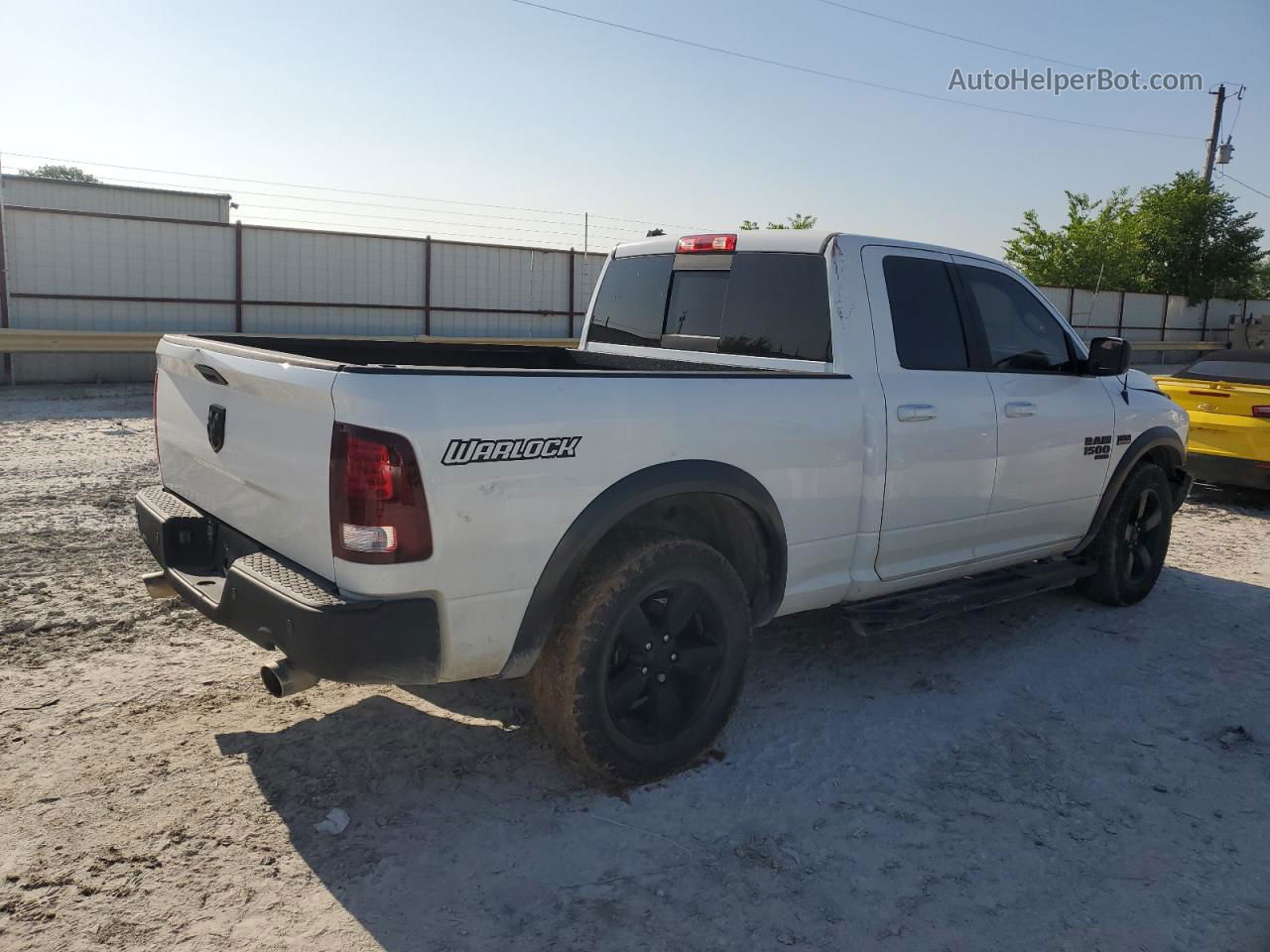 2019 Ram 1500 Classic Slt White vin: 1C6RR6GT9KS724235