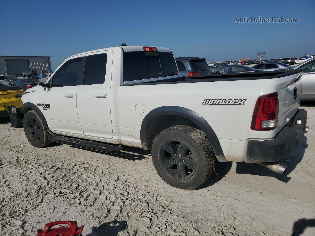 2019 Ram 1500 Classic Slt Белый vin: 1C6RR6GT9KS724235