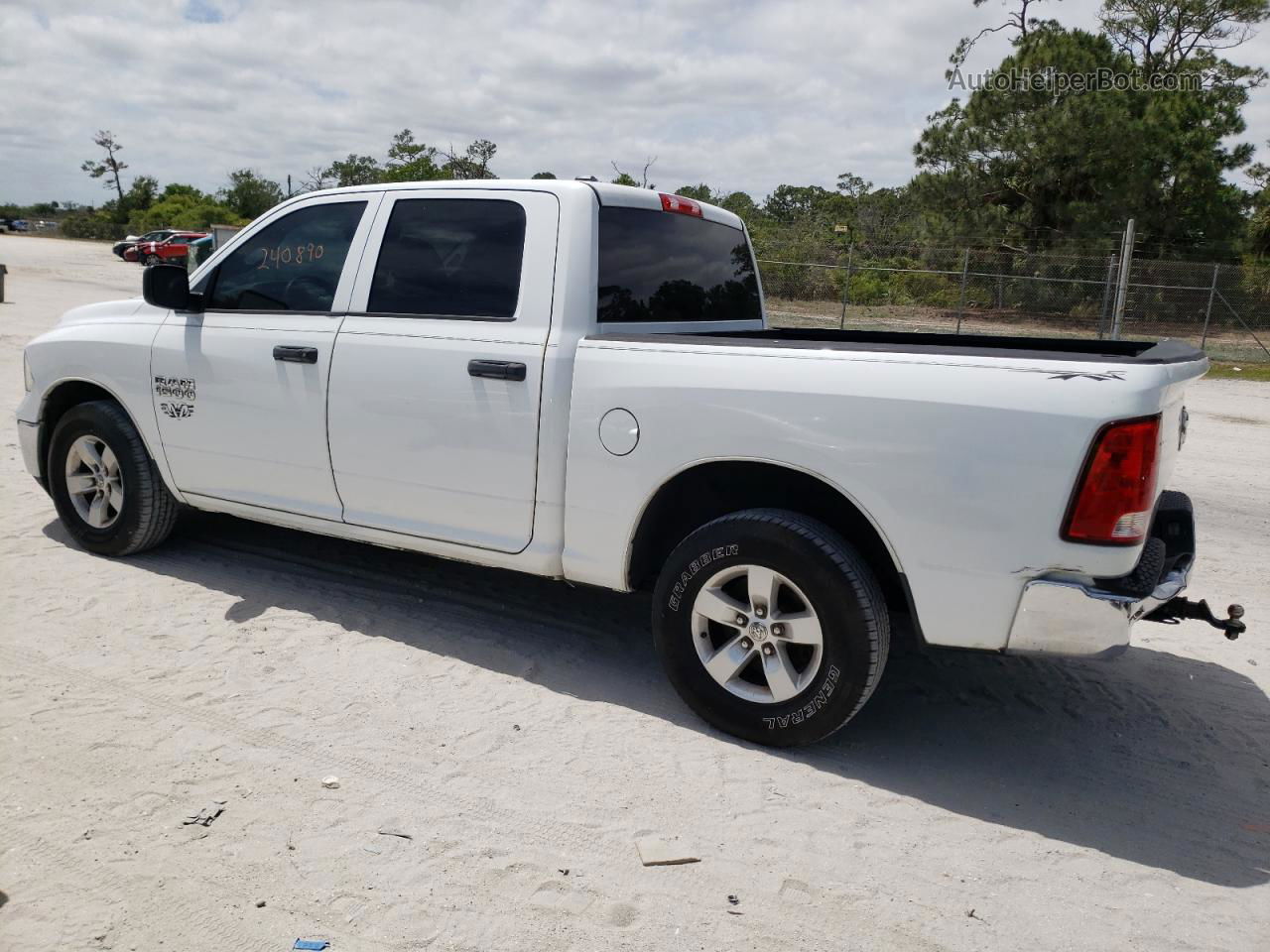 2014 Ram 1500 St Белый vin: 1C6RR6KG0ES233969