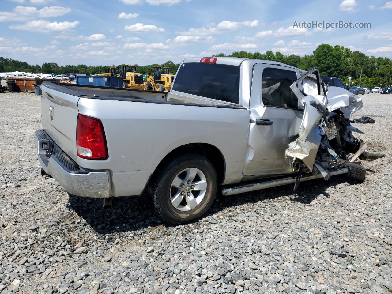 2019 Ram 1500 Classic Tradesman Silver vin: 1C6RR6KG0KS521017