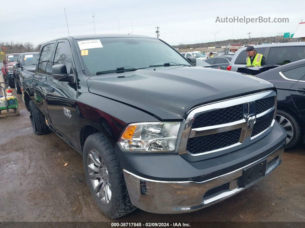 2014 Ram 1500 Tradesman Black vin: 1C6RR6KG7ES210382