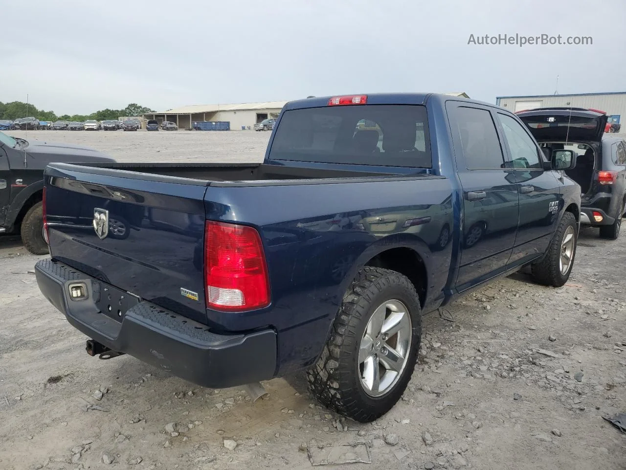 2019 Ram 1500 Classic Tradesman Blue vin: 1C6RR6KG8KS633242