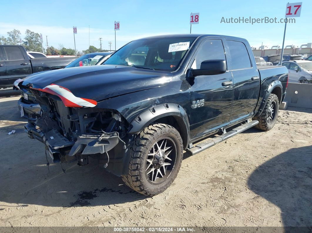 2014 Ram 1500 Express Black vin: 1C6RR6KT2ES243707