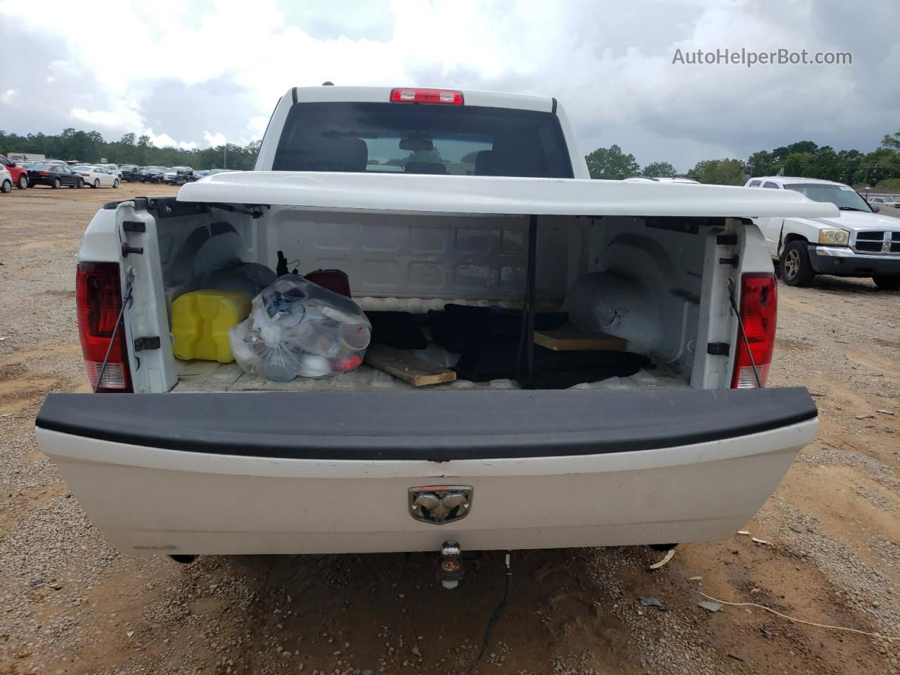 2014 Ram 1500 St White vin: 1C6RR6KT3ES339779