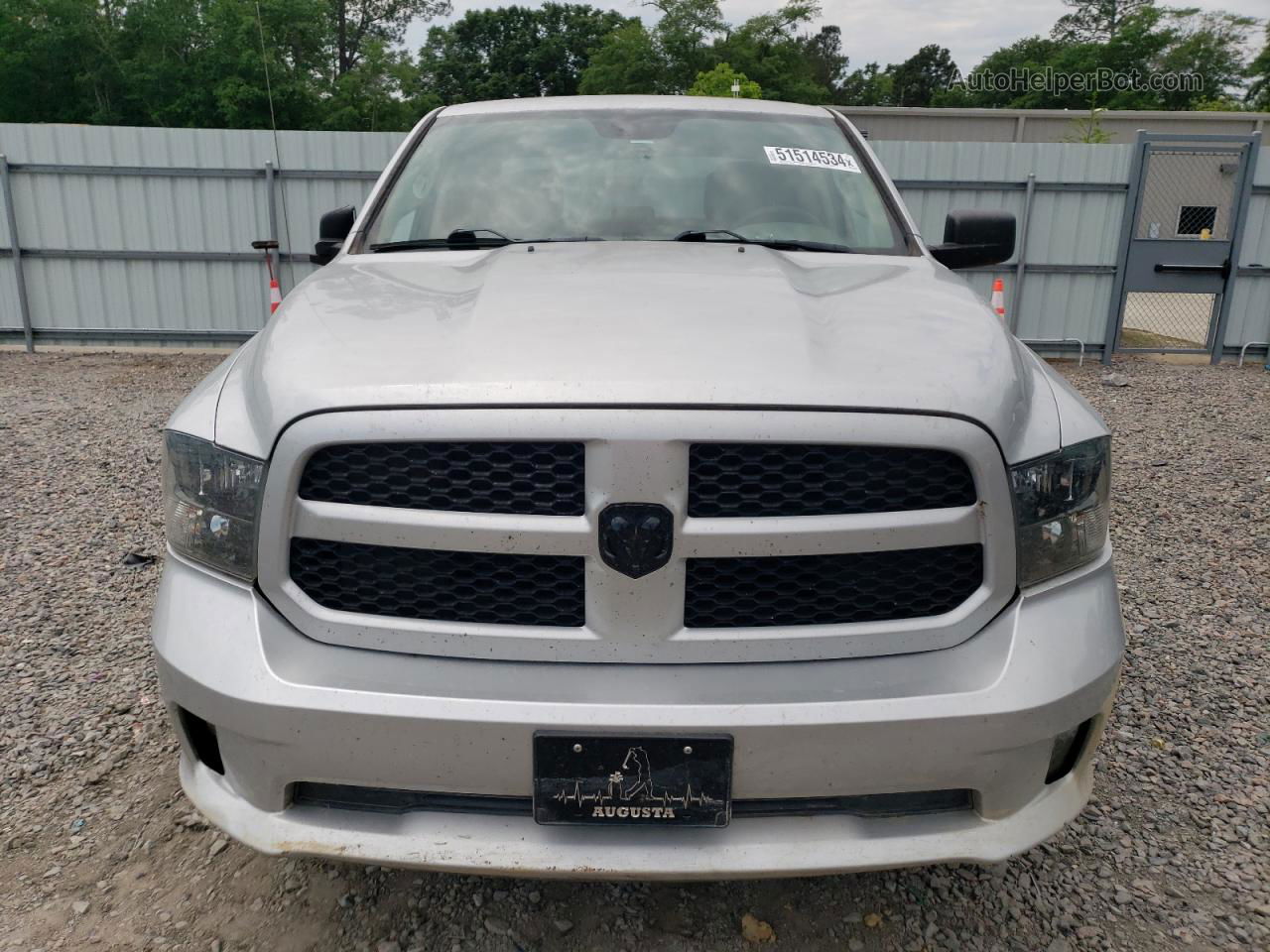 2019 Ram 1500 Classic Tradesman Silver vin: 1C6RR6KT4KS504850