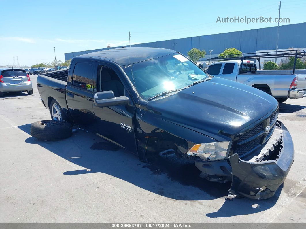 2014 Ram 1500 Express Black vin: 1C6RR6KT8ES134782