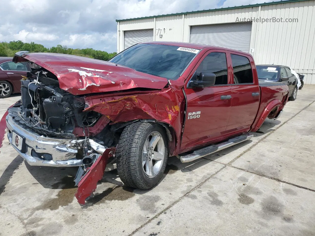 2014 Ram 1500 St Красный vin: 1C6RR6KT9ES440955