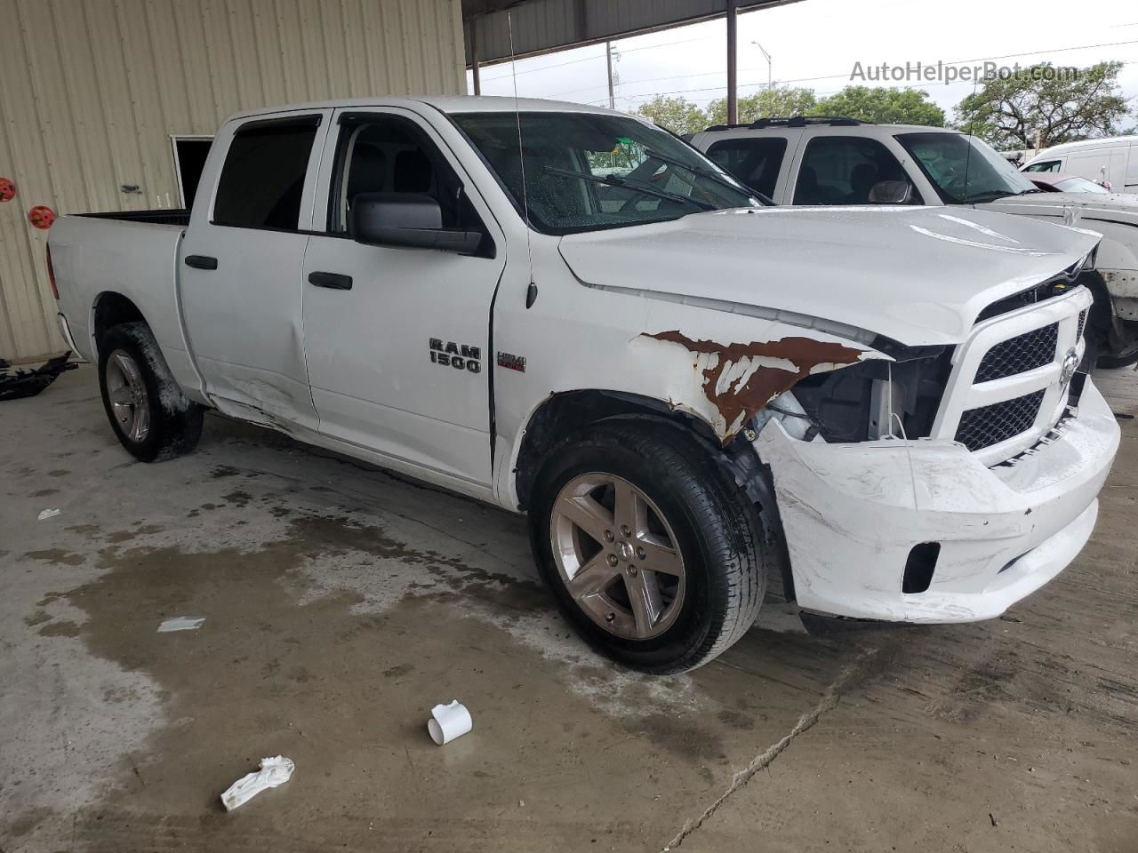 2015 Ram 1500 St White vin: 1C6RR6KTXFS554058