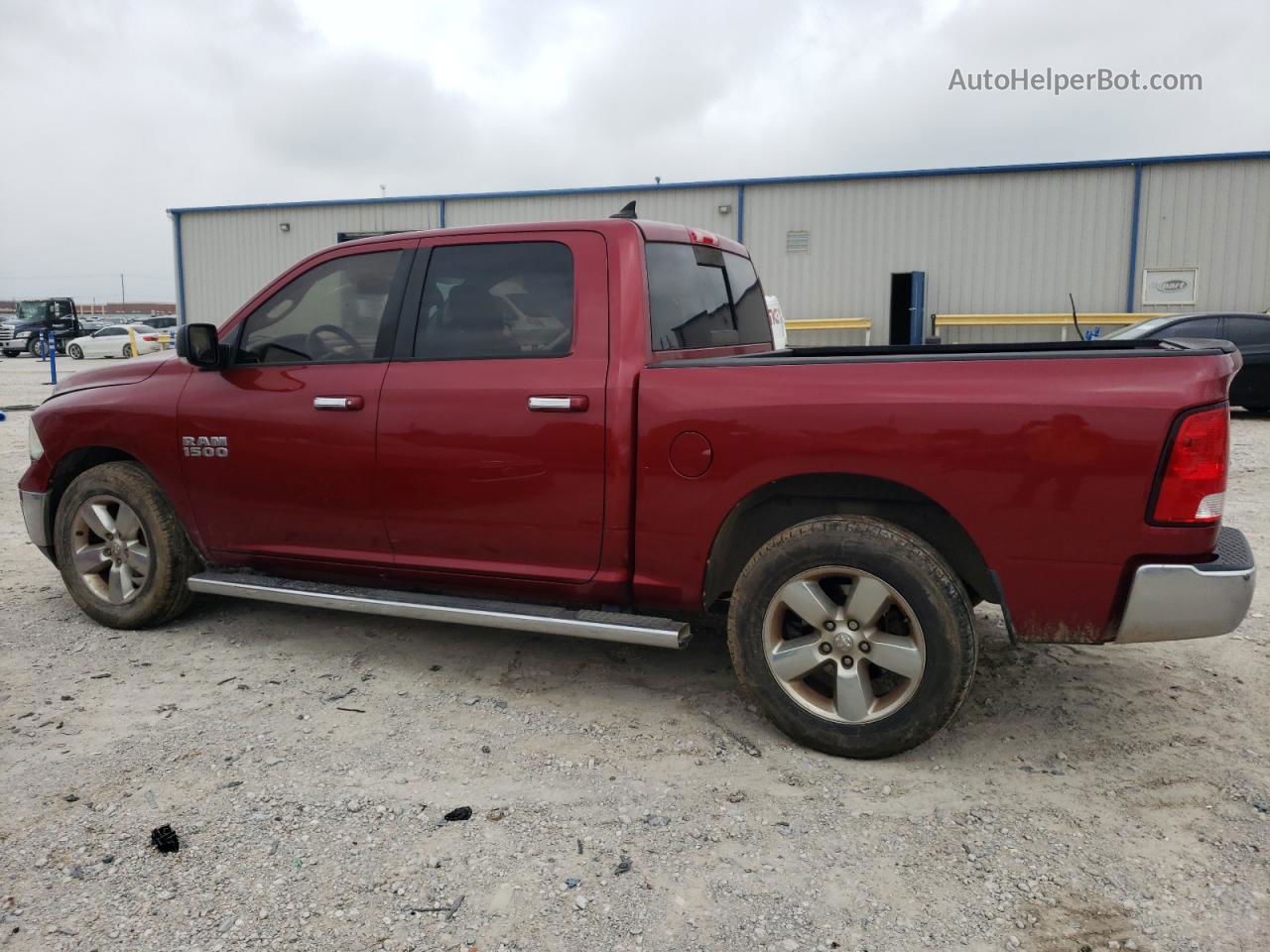 2015 Ram 1500 Slt Red vin: 1C6RR6LG1FS634673