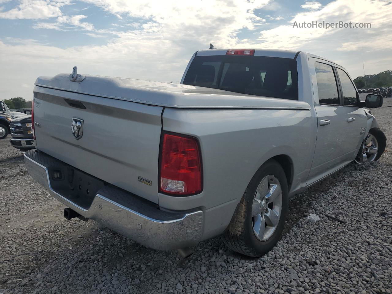 2015 Ram 1500 Slt Silver vin: 1C6RR6LG4FS633565