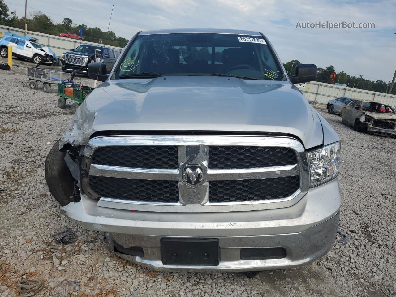 2015 Ram 1500 Slt Silver vin: 1C6RR6LG4FS633565