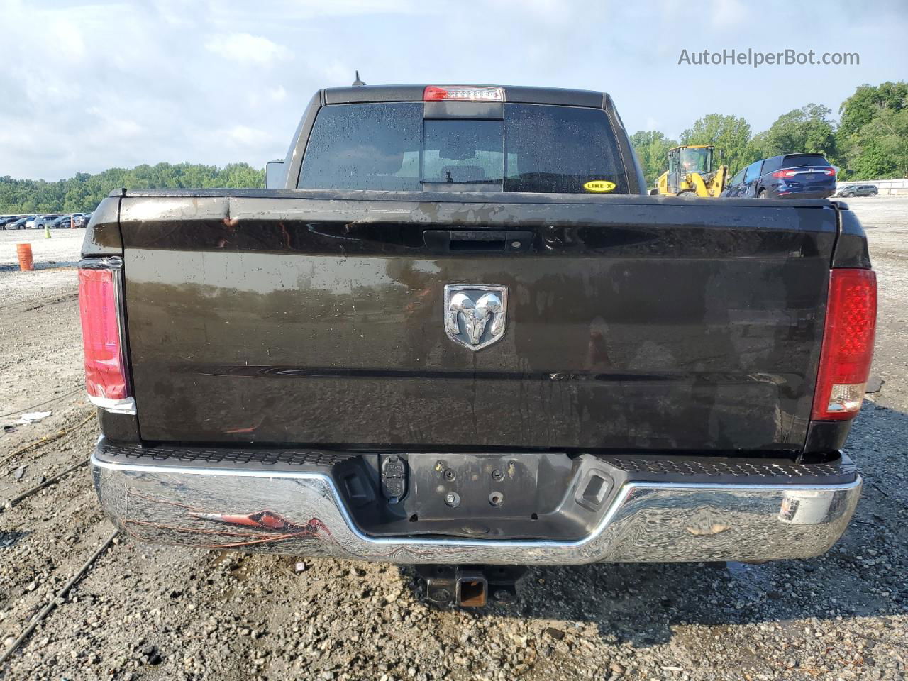 2014 Ram 1500 Slt Brown vin: 1C6RR6LG5ES198439