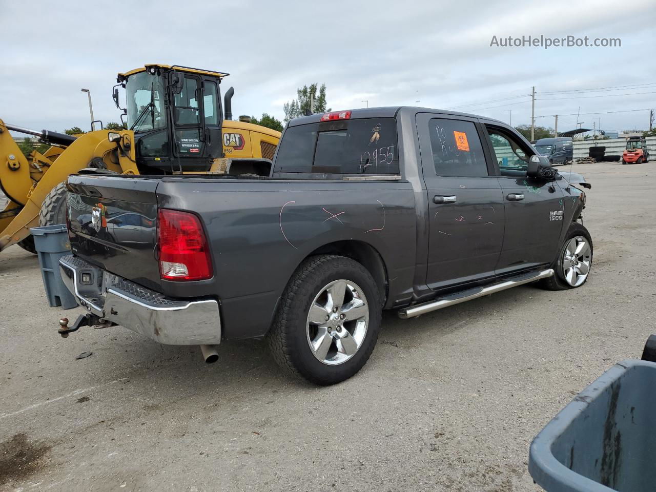 2015 Ram 1500 Slt Серый vin: 1C6RR6LG5FS523351