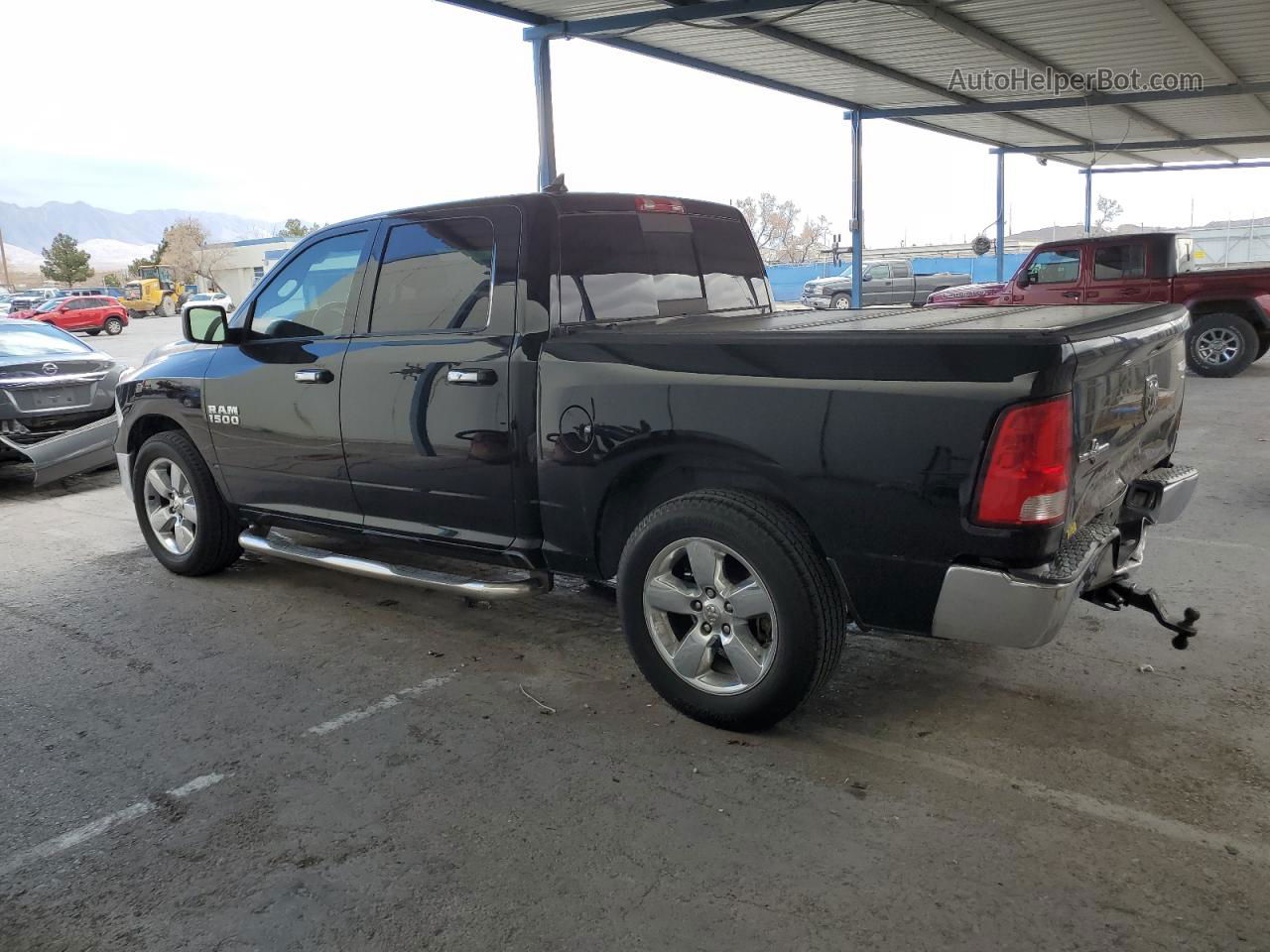 2014 Ram 1500 Slt Black vin: 1C6RR6LG7ES303658