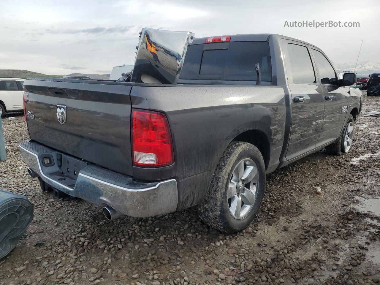 2015 Ram 1500 Slt Gray vin: 1C6RR6LM0FS529919