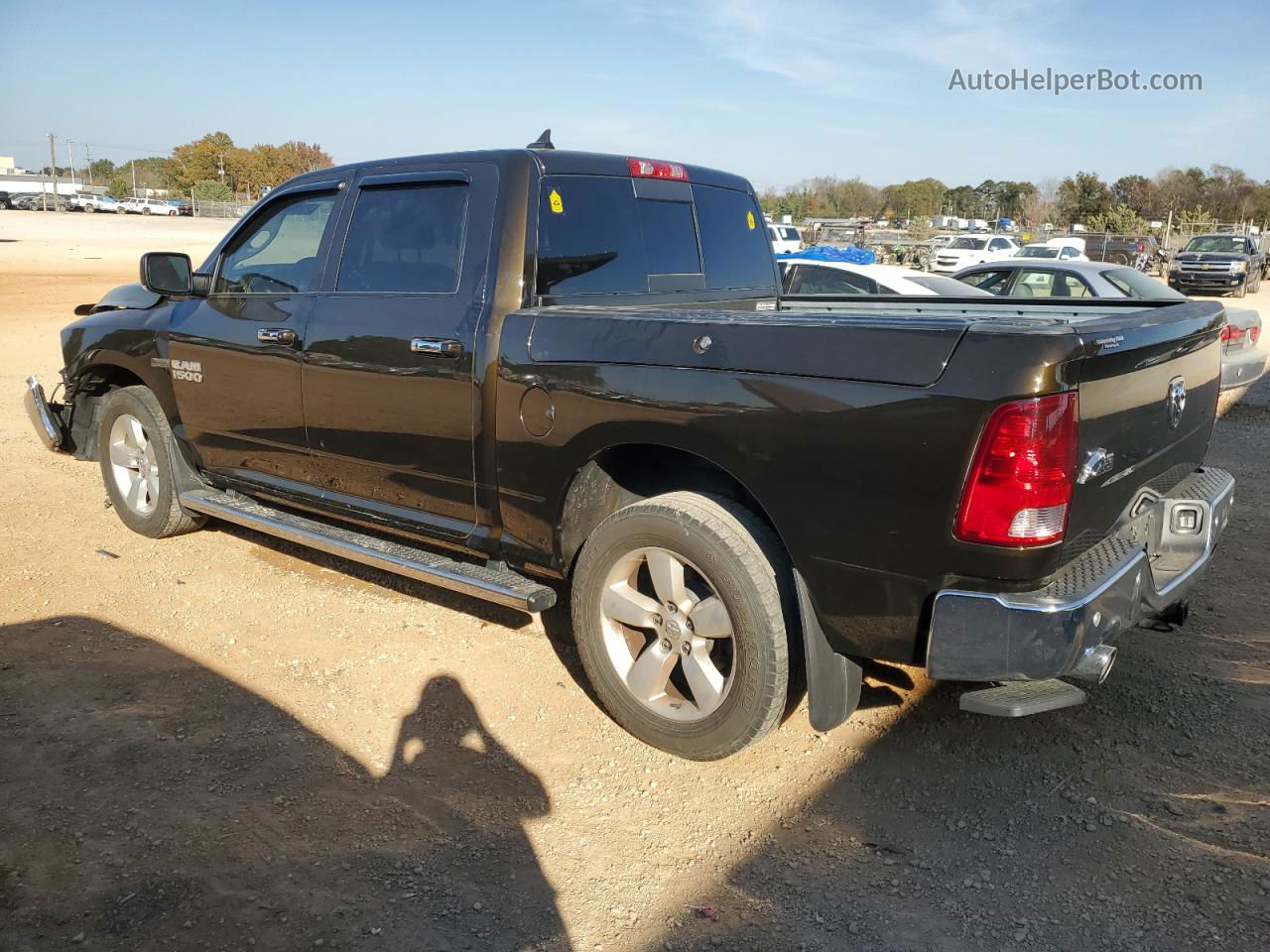 2014 Ram 1500 Slt Brown vin: 1C6RR6LM2ES383778