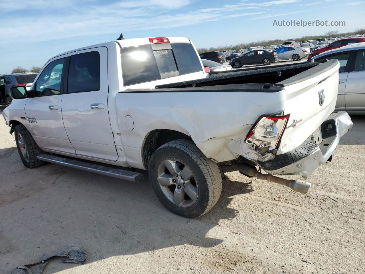 2015 Ram 1500 Slt White vin: 1C6RR6LM2FS621565