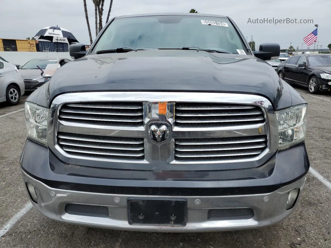 2015 Ram 1500 Slt Black vin: 1C6RR6LM2FS623994