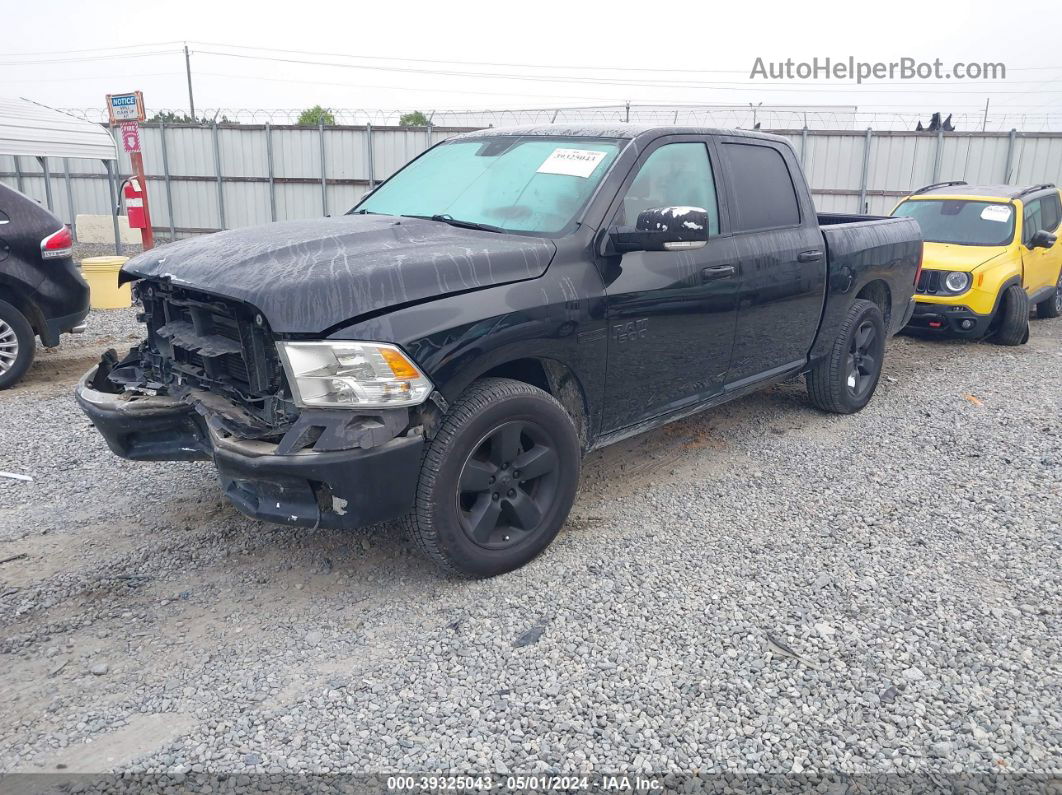 2015 Ram 1500 Big Horn Black vin: 1C6RR6LM5FS629143