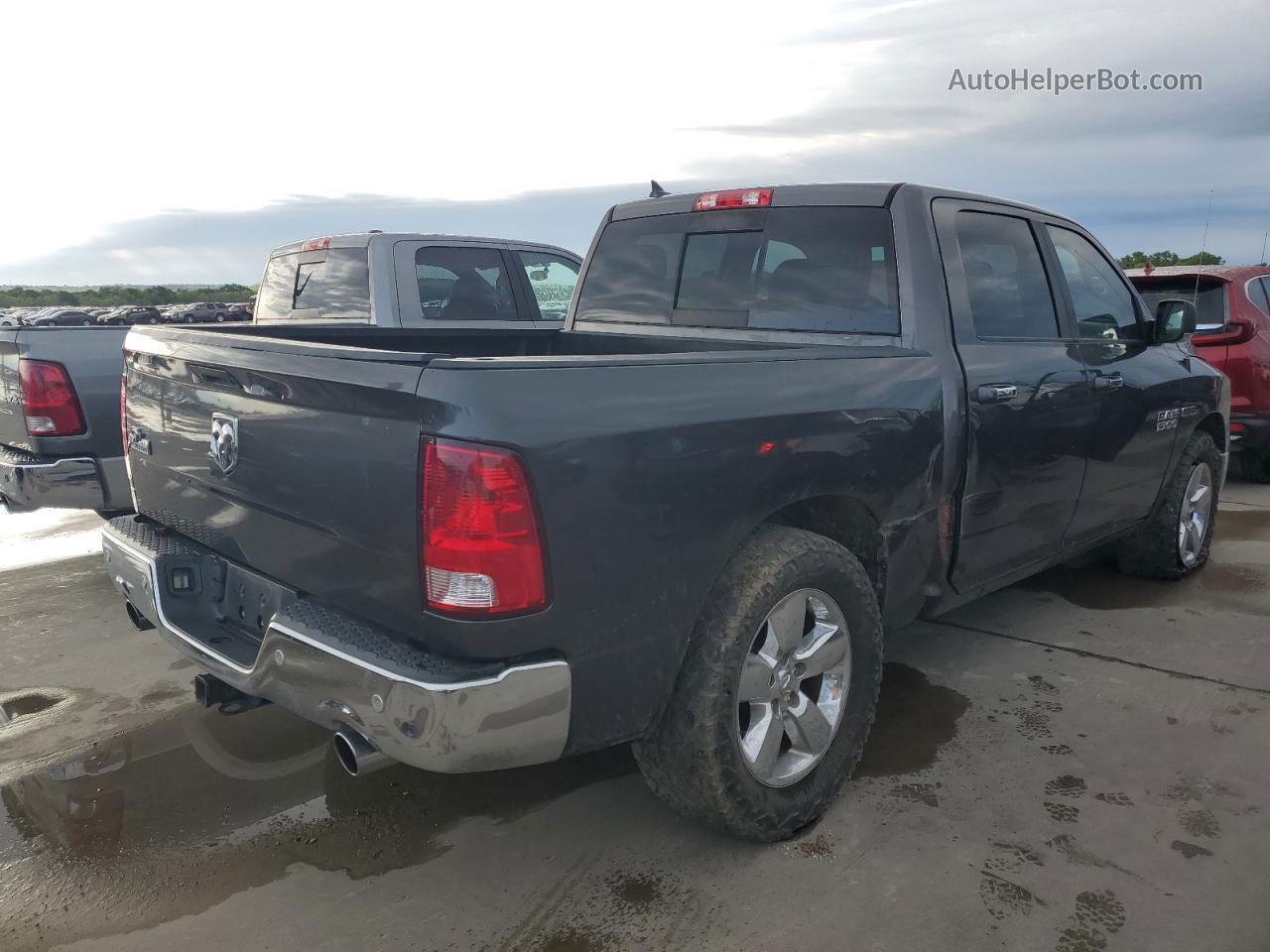 2015 Ram 1500 Slt Gray vin: 1C6RR6LMXFS676913