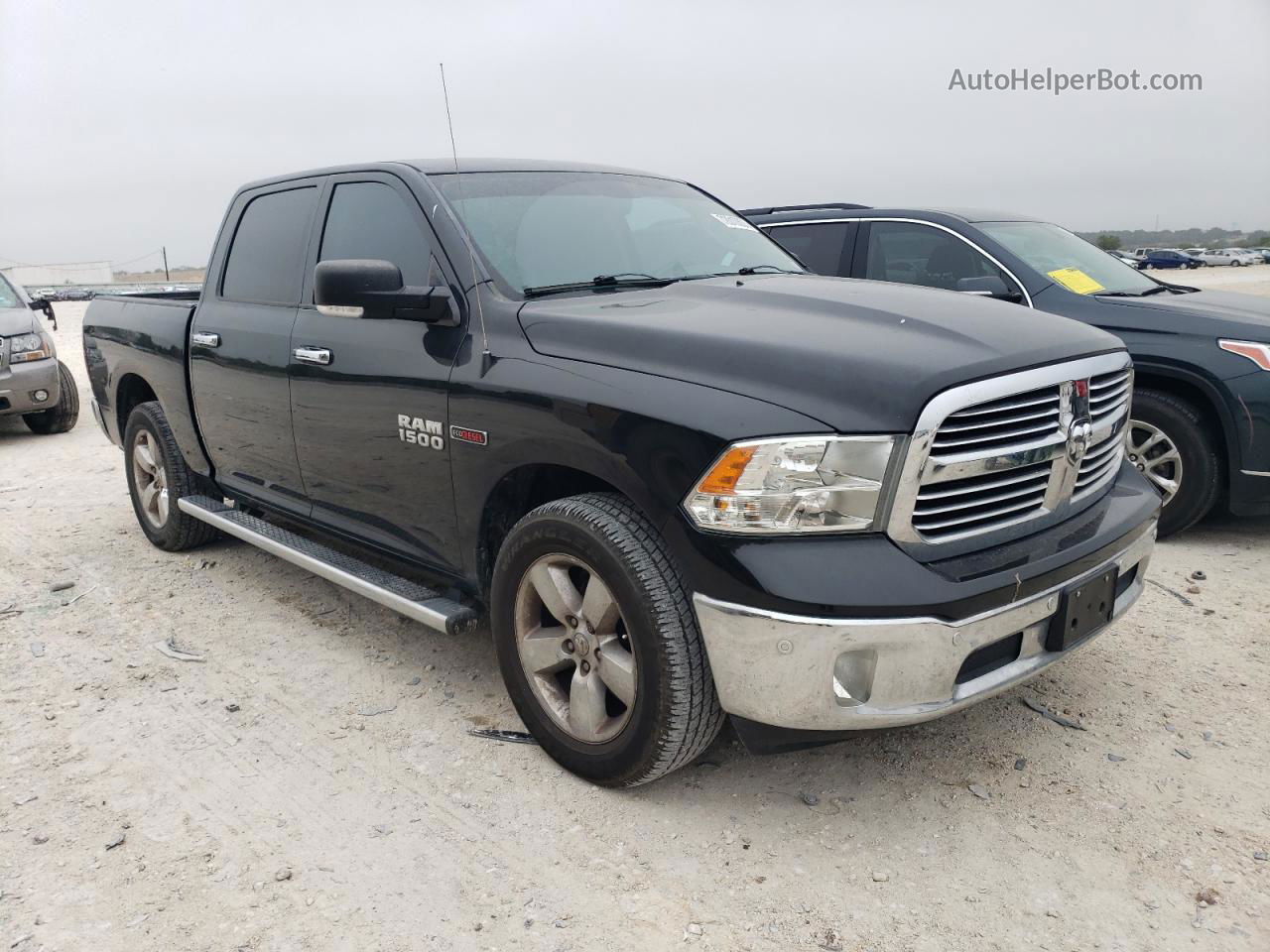 2015 Ram 1500 Slt Черный vin: 1C6RR6LMXFS755515