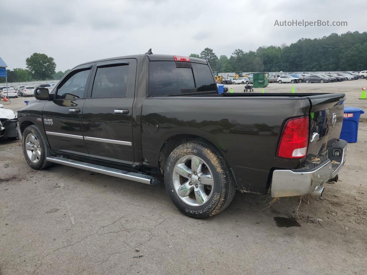 2014 Ram 1500 Slt Brown vin: 1C6RR6LT0ES326776