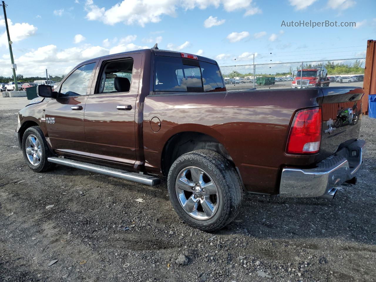 2015 Ram 1500 Slt Brown vin: 1C6RR6LT0FS676555