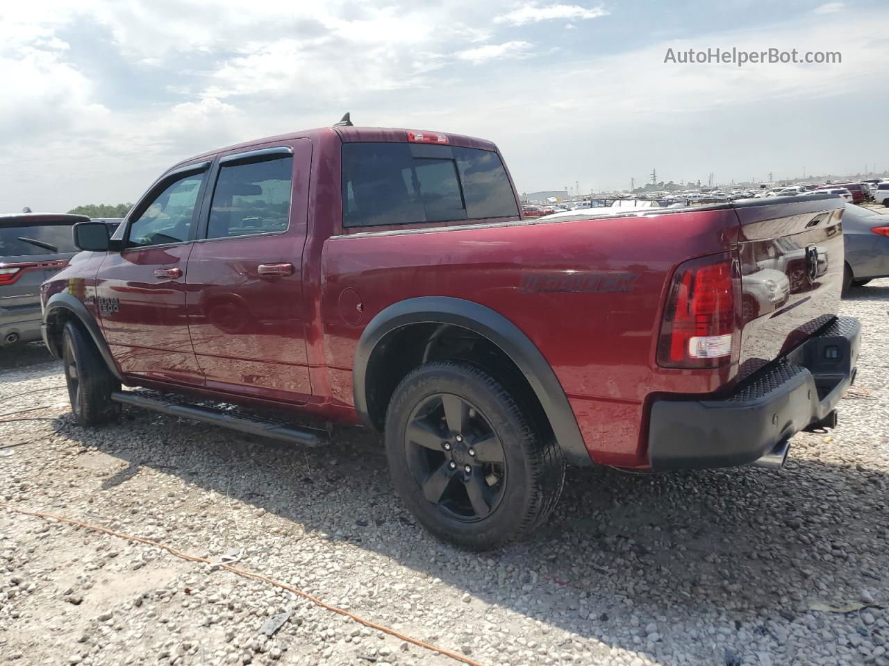 2019 Ram 1500 Classic Slt Burgundy vin: 1C6RR6LT0KS697822