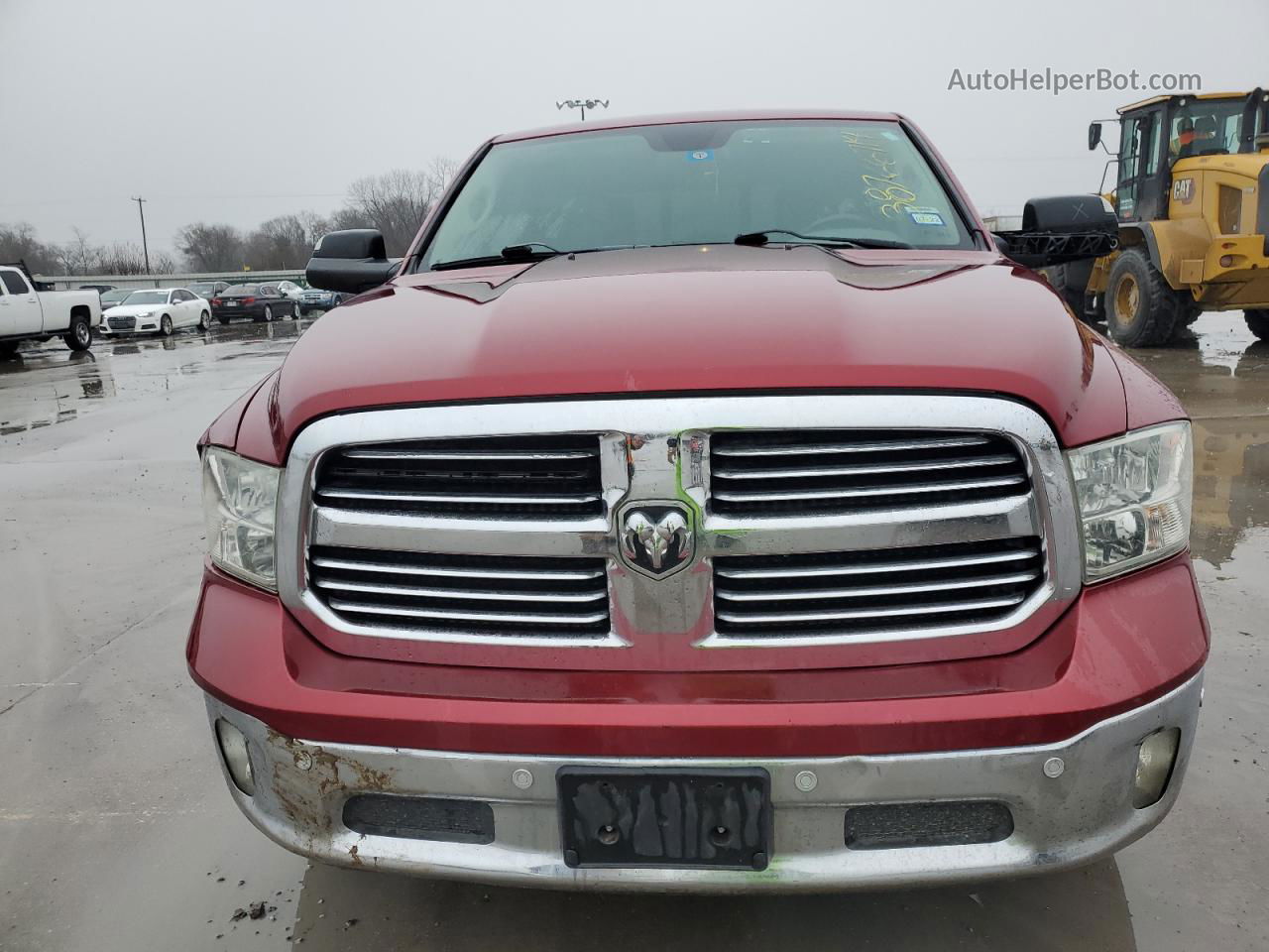 2014 Ram 1500 Slt Бордовый vin: 1C6RR6LT1ES259413