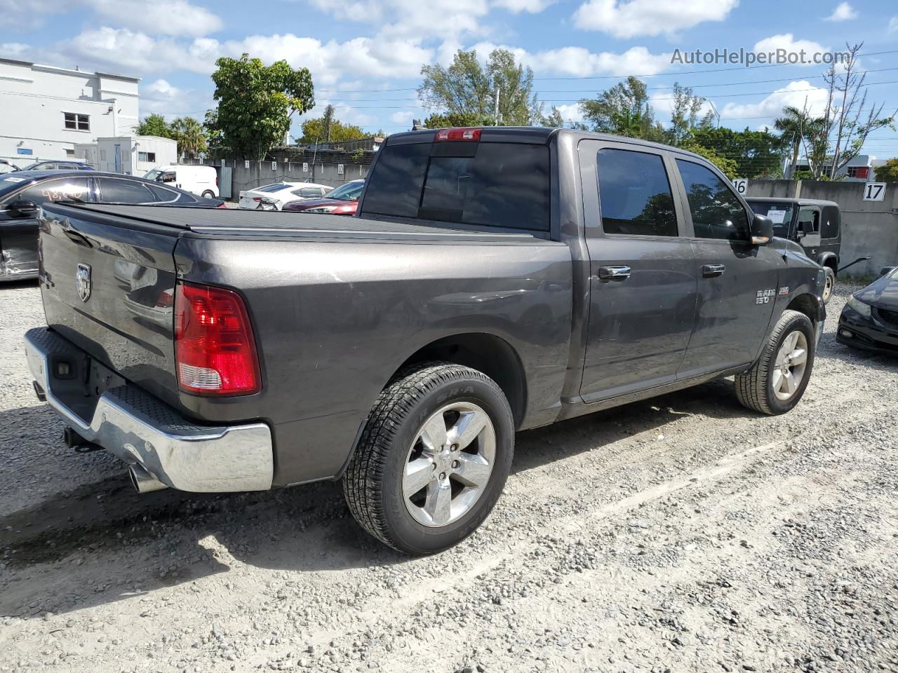 2015 Ram 1500 Slt Gray vin: 1C6RR6LT1FS553766