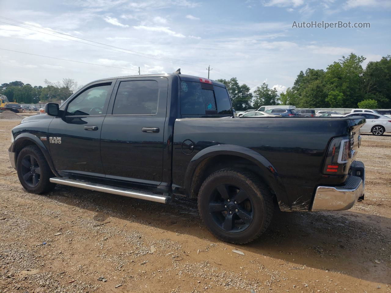 2015 Ram 1500 Slt Black vin: 1C6RR6LT1FS685961