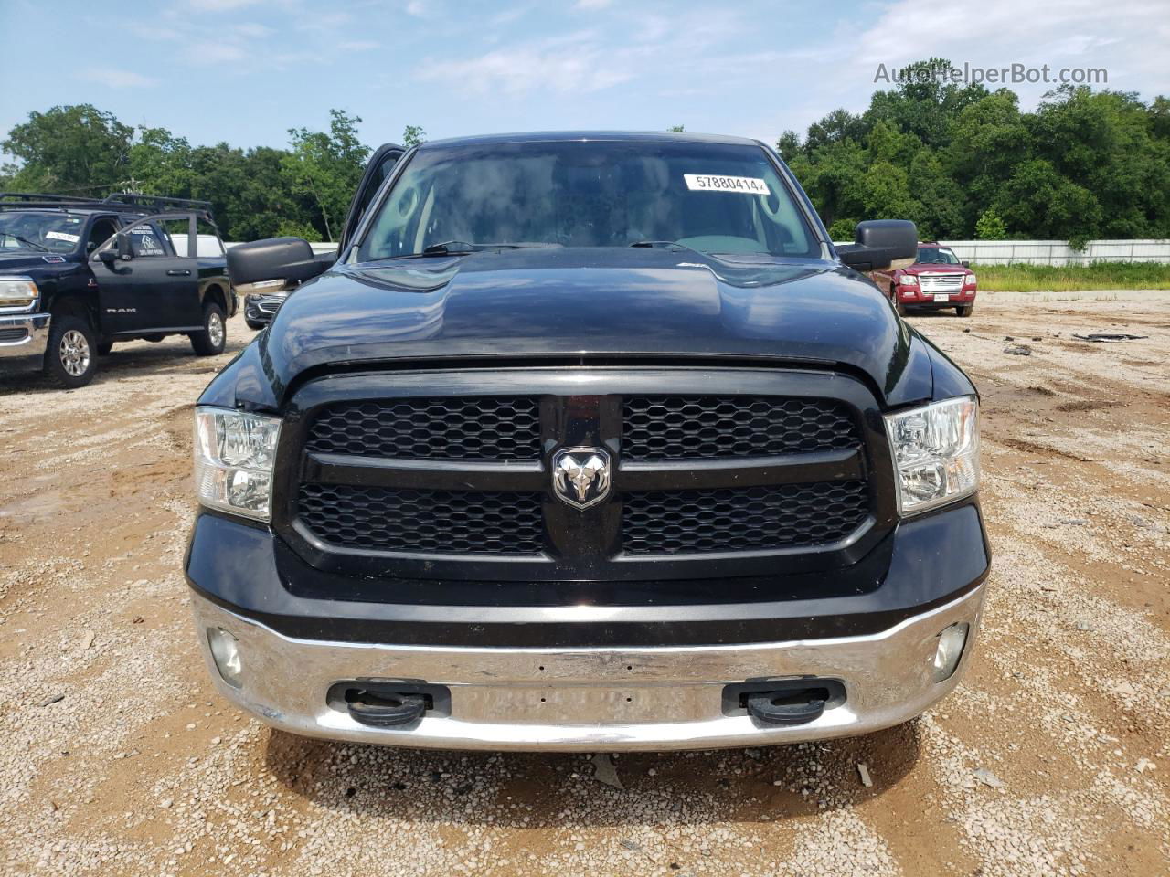 2015 Ram 1500 Slt Black vin: 1C6RR6LT1FS685961