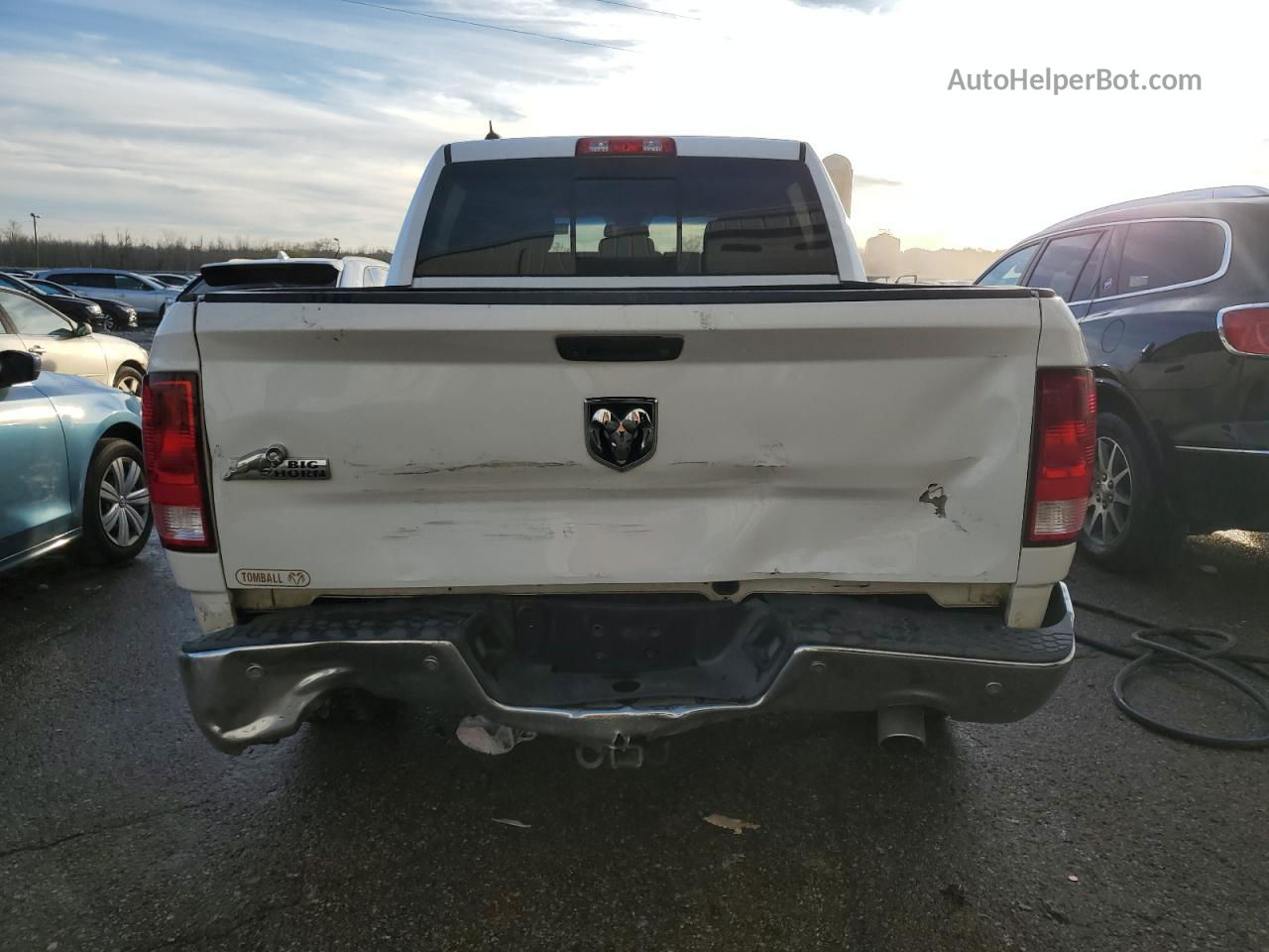 2015 Ram 1500 Slt White vin: 1C6RR6LT2FS692269