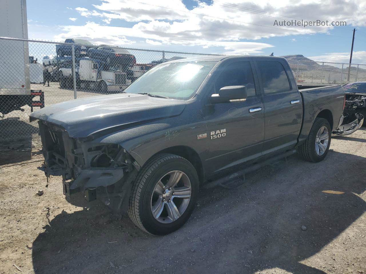 2014 Ram 1500 Slt Black vin: 1C6RR6LT3ES448614