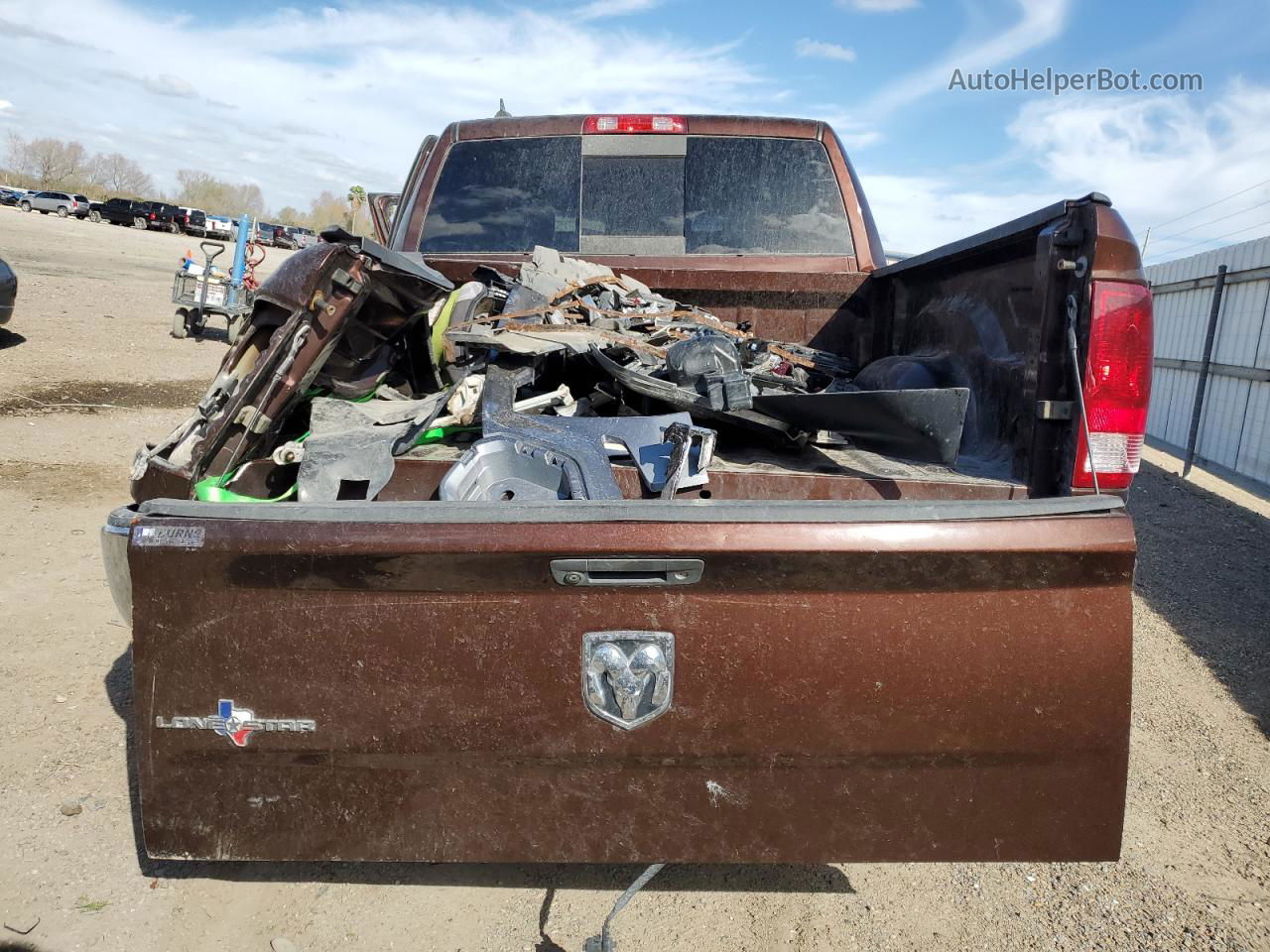 2015 Ram 1500 Slt Brown vin: 1C6RR6LT3FS729264