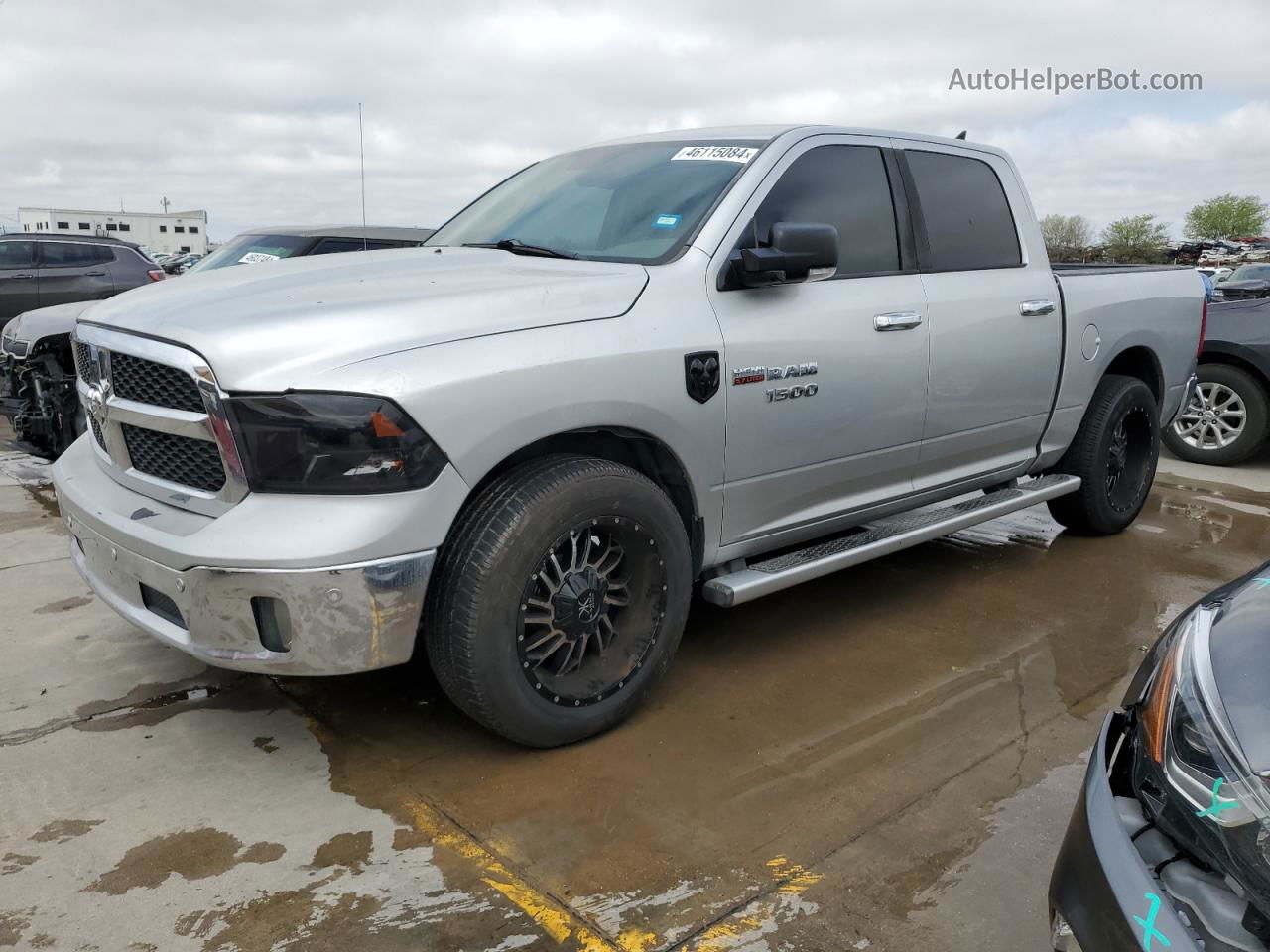 2015 Ram 1500 Slt Silver vin: 1C6RR6LT5FS541927