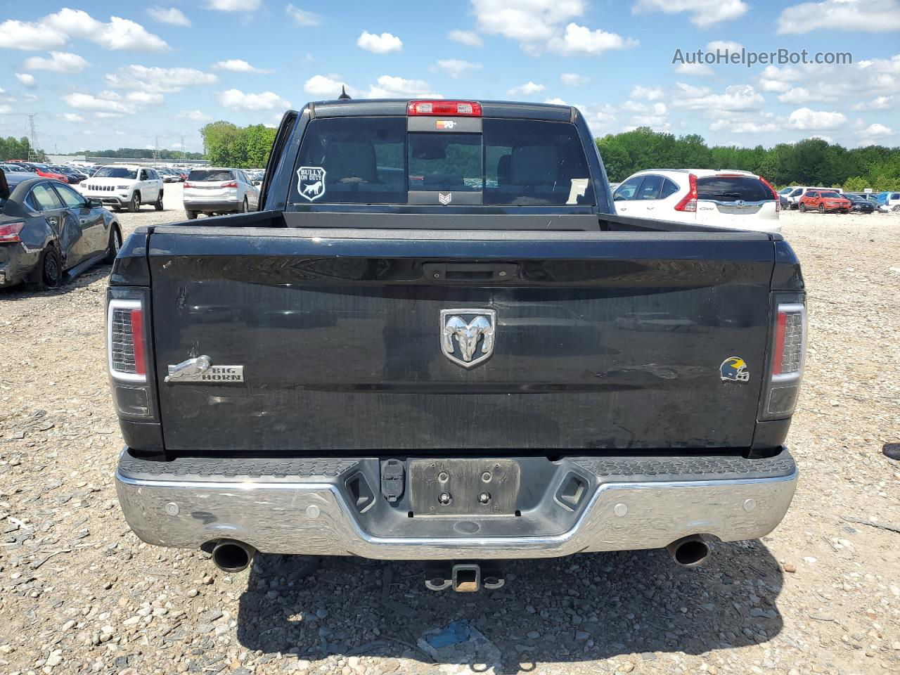 2015 Ram 1500 Slt Black vin: 1C6RR6LT5FS762007