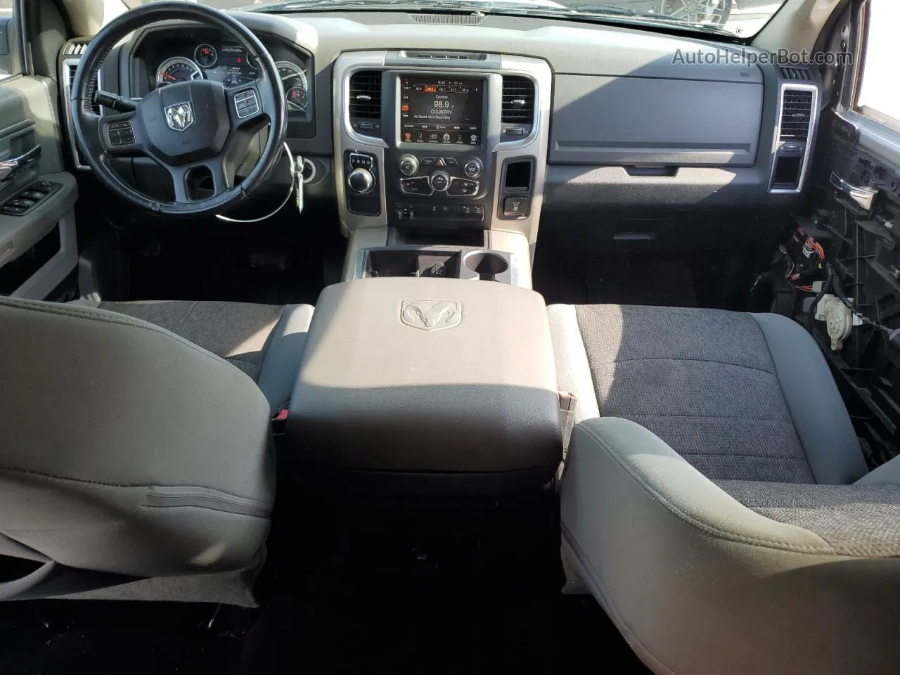 2014 Ram 1500 Slt Silver vin: 1C6RR6LT7ES222074