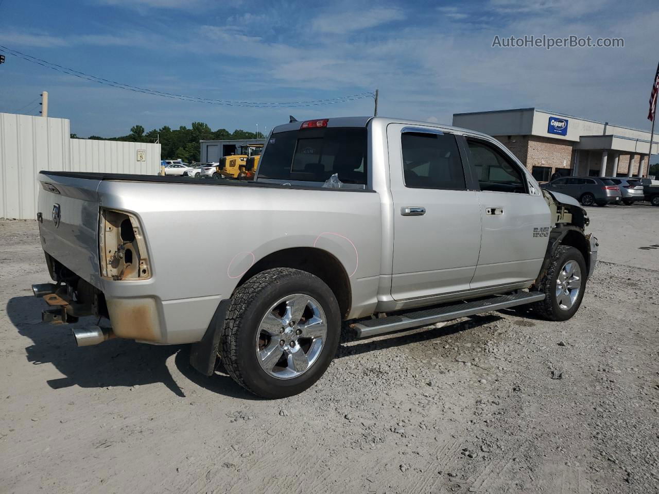 2014 Ram 1500 Slt Silver vin: 1C6RR6LT7ES222074