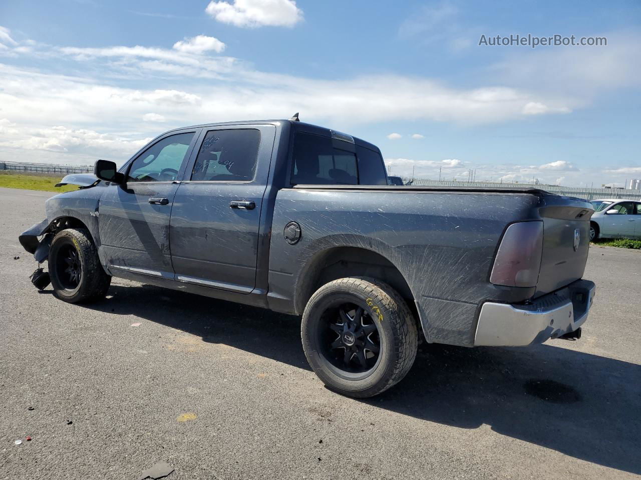 2014 Ram 1500 Slt Черный vin: 1C6RR6LT7ES448129