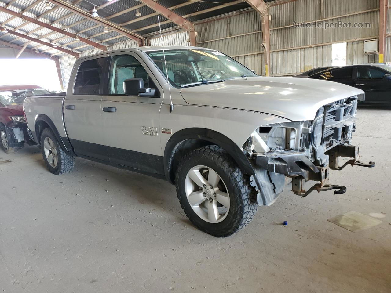 2015 Ram 1500 Slt Silver vin: 1C6RR6LT7FS630561