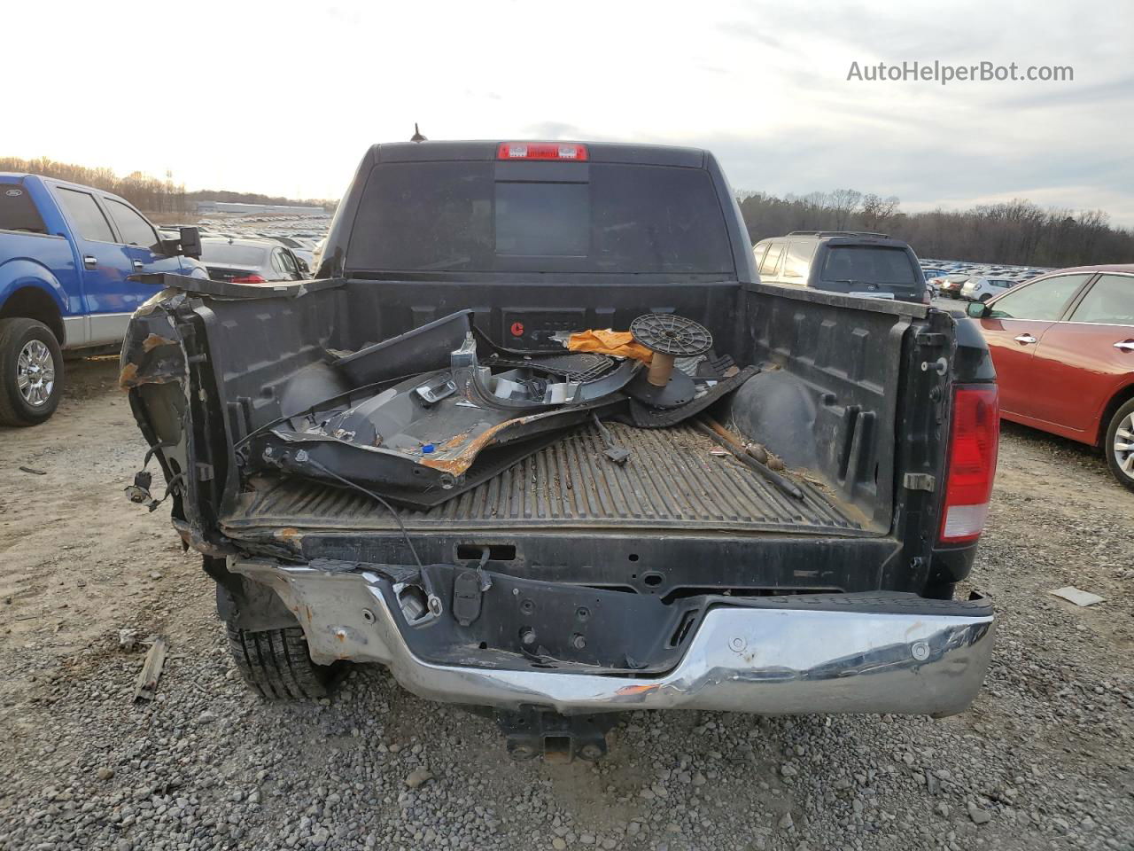 2015 Ram 1500 Slt Black vin: 1C6RR6LT8FS630729