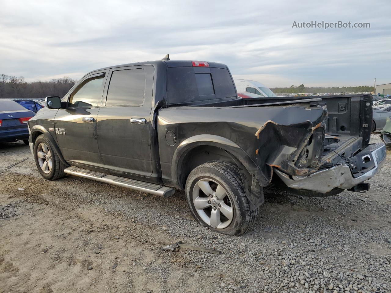 2015 Ram 1500 Slt Черный vin: 1C6RR6LT8FS630729