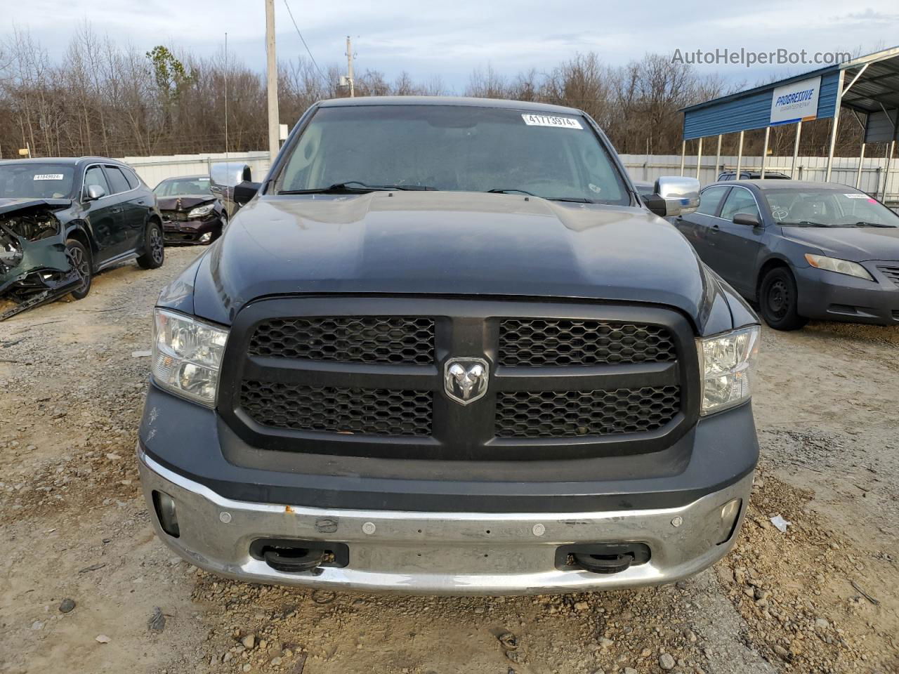 2015 Ram 1500 Slt Черный vin: 1C6RR6LT8FS630729