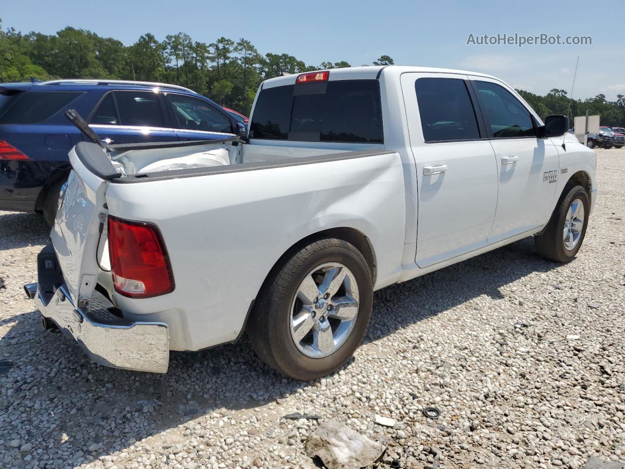 2019 Ram 1500 Classic Slt White vin: 1C6RR6LT8KS521178